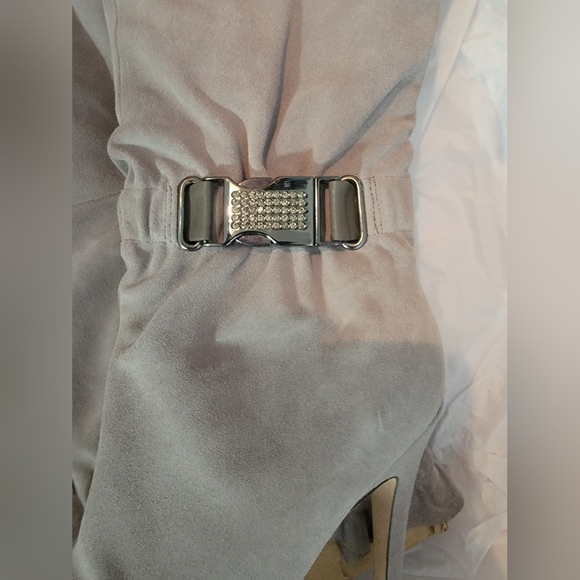 Bourne Italian made suede Over-the-knee leather Boots - Picture 4 of 8